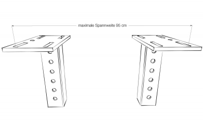 Universal-Maschinenuntersatz für Tischdrechselbänke DDC-MC-U